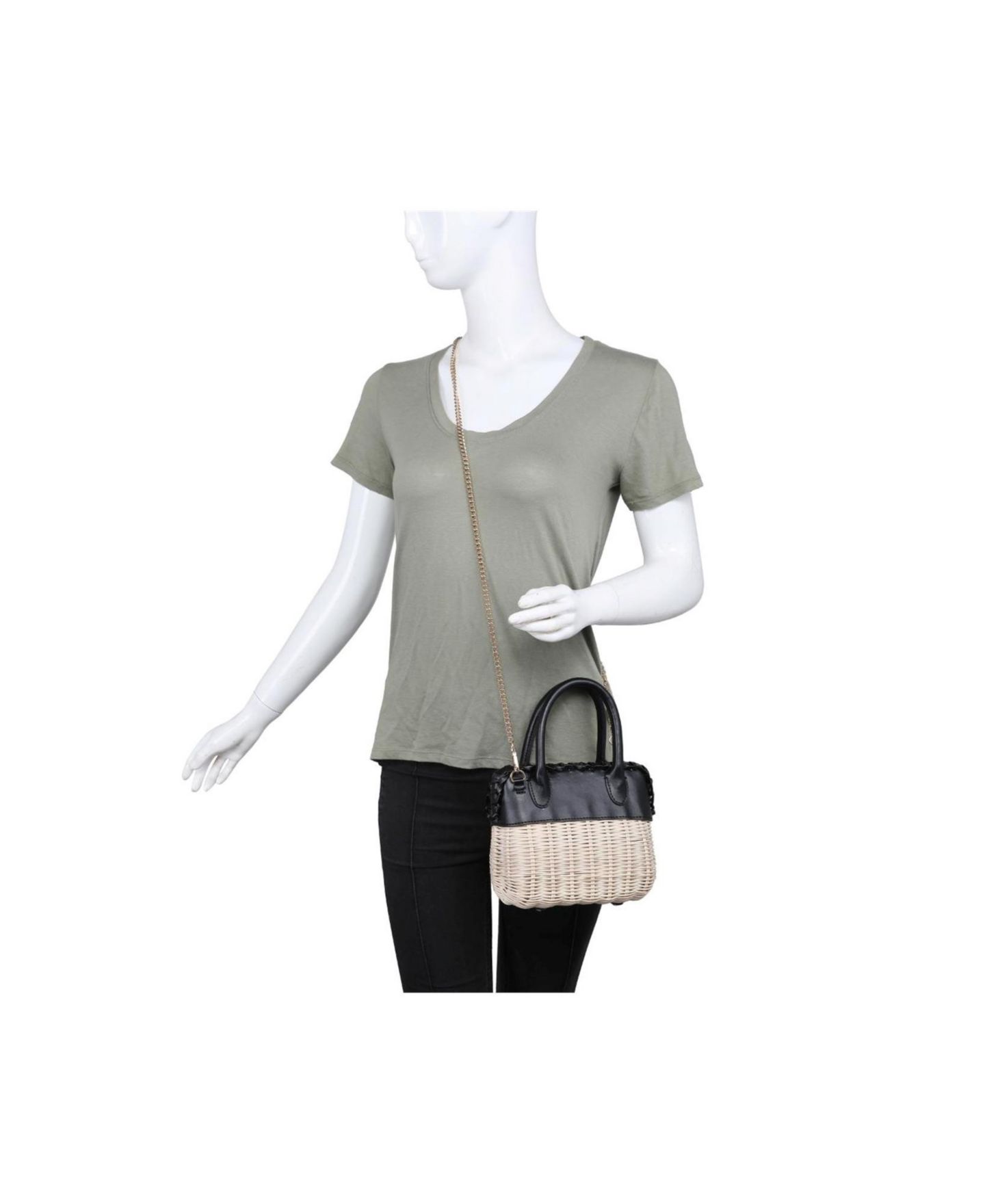 Женская сумка Moda Luxe Maya Crossbody, цвет: Чёрный — фото 4
