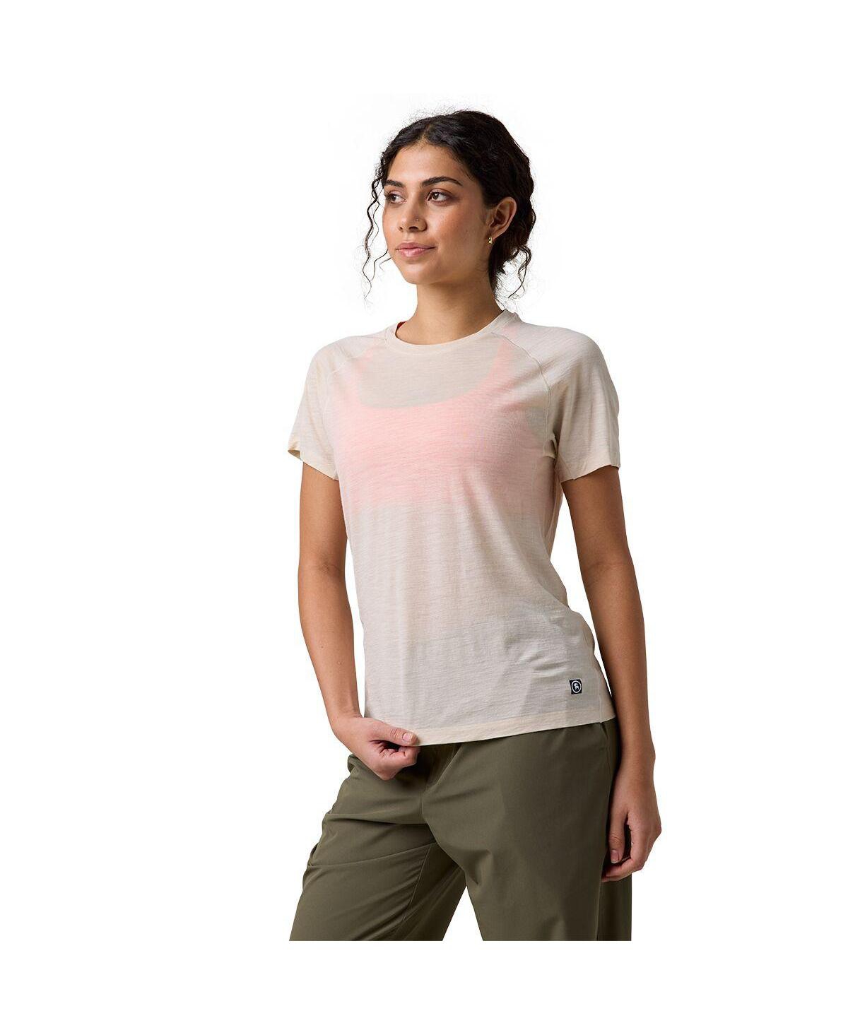 Backcountry Women's Wasatch Adventure Rws Merino Lt-Wt Tech Tee Short-Sleeve Performance Tops - Fog