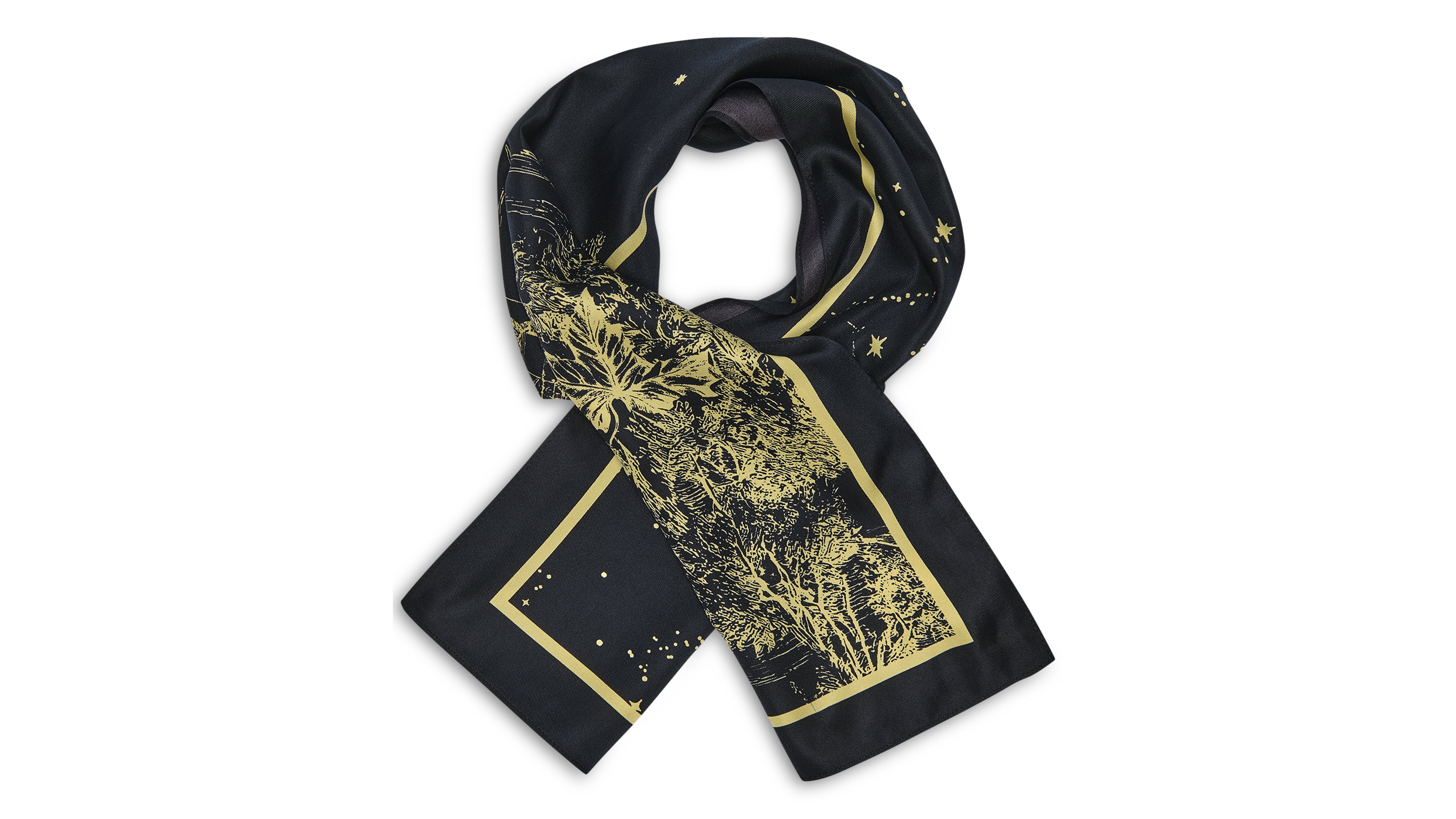 Karl Lagerfeld Paris Starry Night Twill Square Scarf
