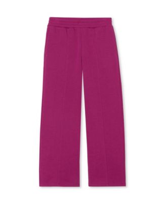 Girls Fleece Wide Leg Pants