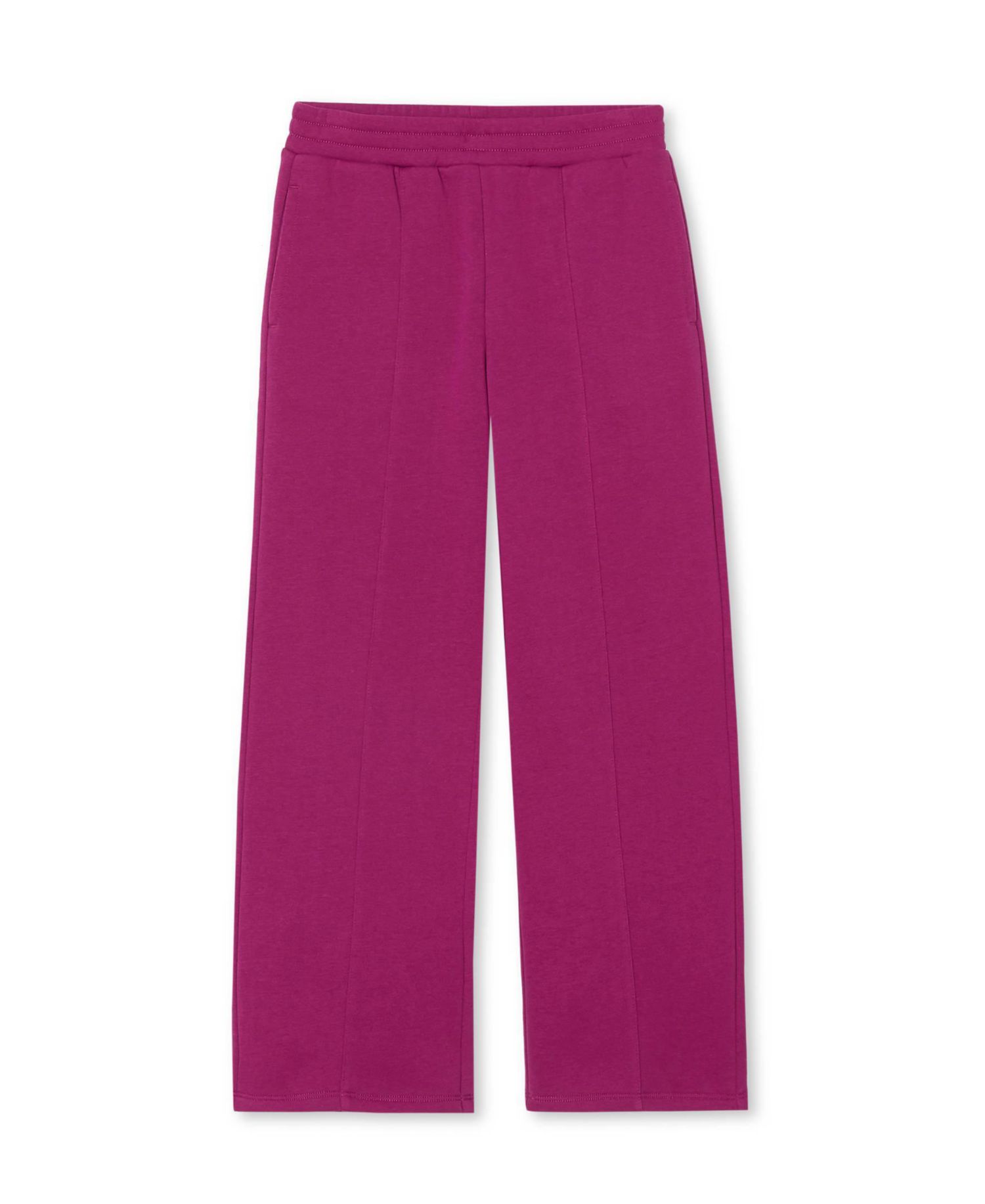 Girls Fleece Wide Leg Pants