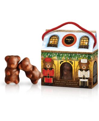 Holiday Teddy Bear's House Milk Chocolate Marshmallows, 2.9 oz.