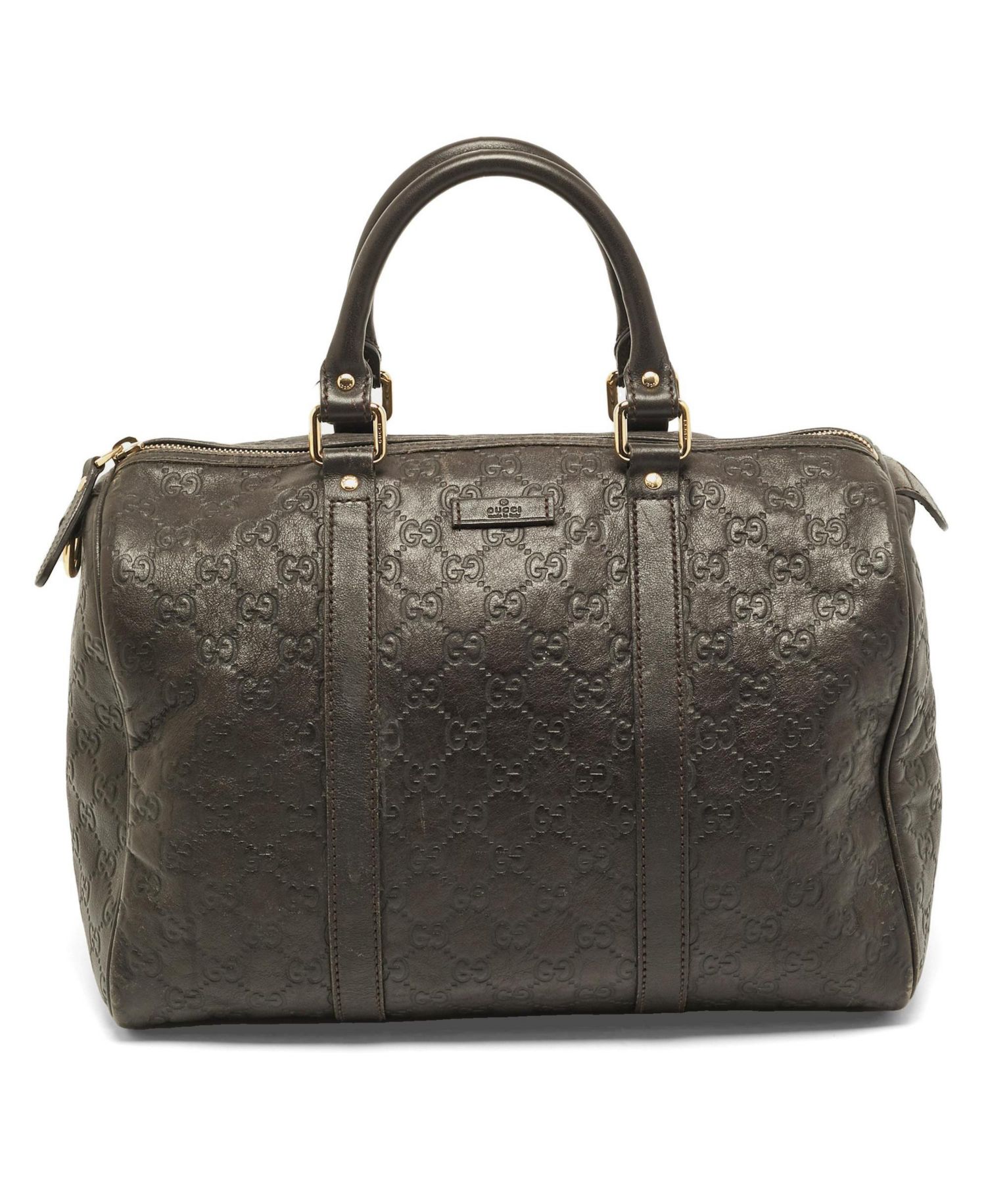Women's Joy Medium Guccissima Leather Boston Bag