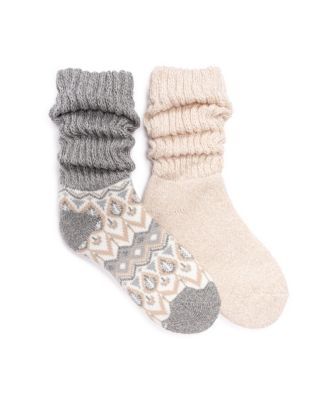 Women's 2 Pair Pack Slouch Heat Retainer Socks