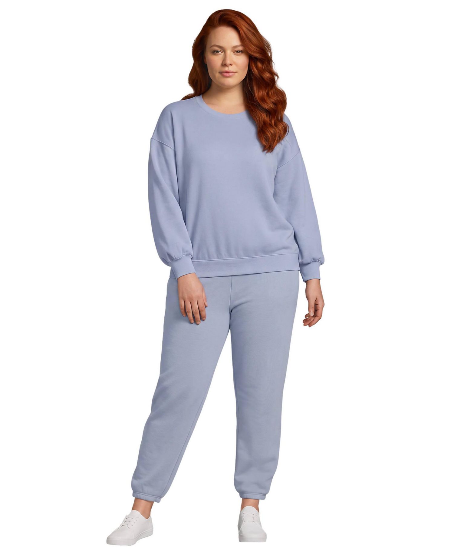 Plus Size Relaxed Serious Sweats Long Sleeve Crewneck Sweatshirt