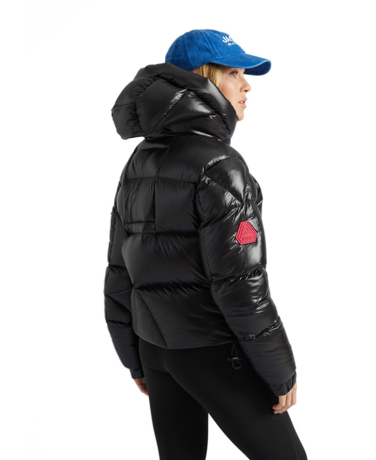 JACK1T Women's High Collar Puffer Jacket