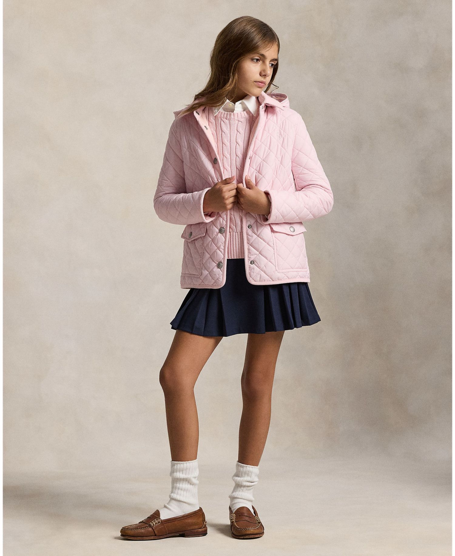Big Girls Quilted Barn Jacket