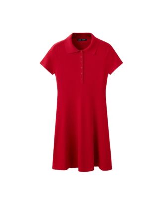 Women's Polo Neck Knitted Dress