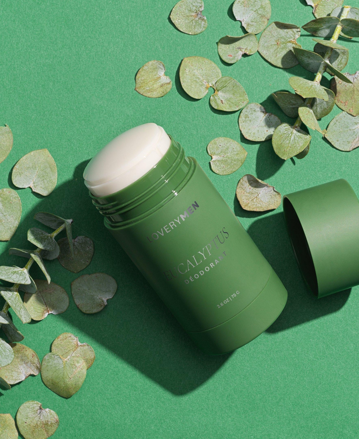 Lovery Eucalyptus Aluminum Free Deodorant Stick - 2.6oz 24 hour Control
