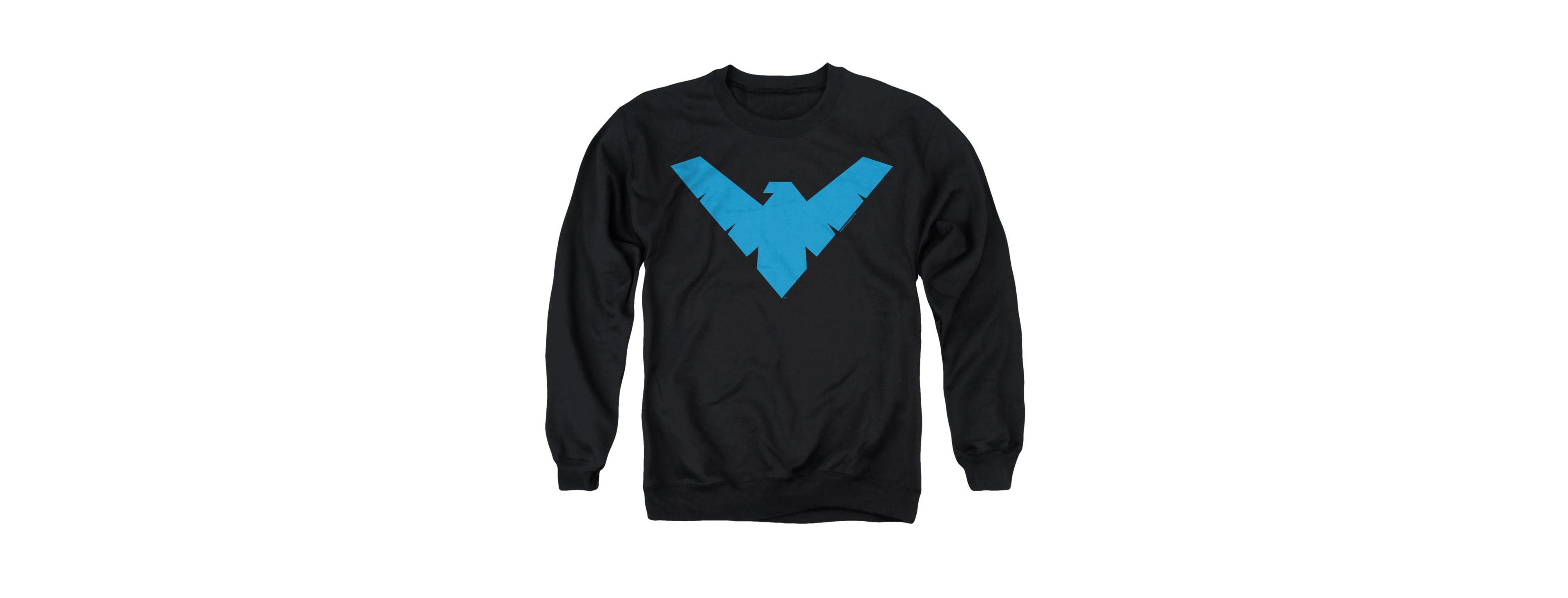 Batman Men's Nightwing Symbol Crewneck Sweatshirt
