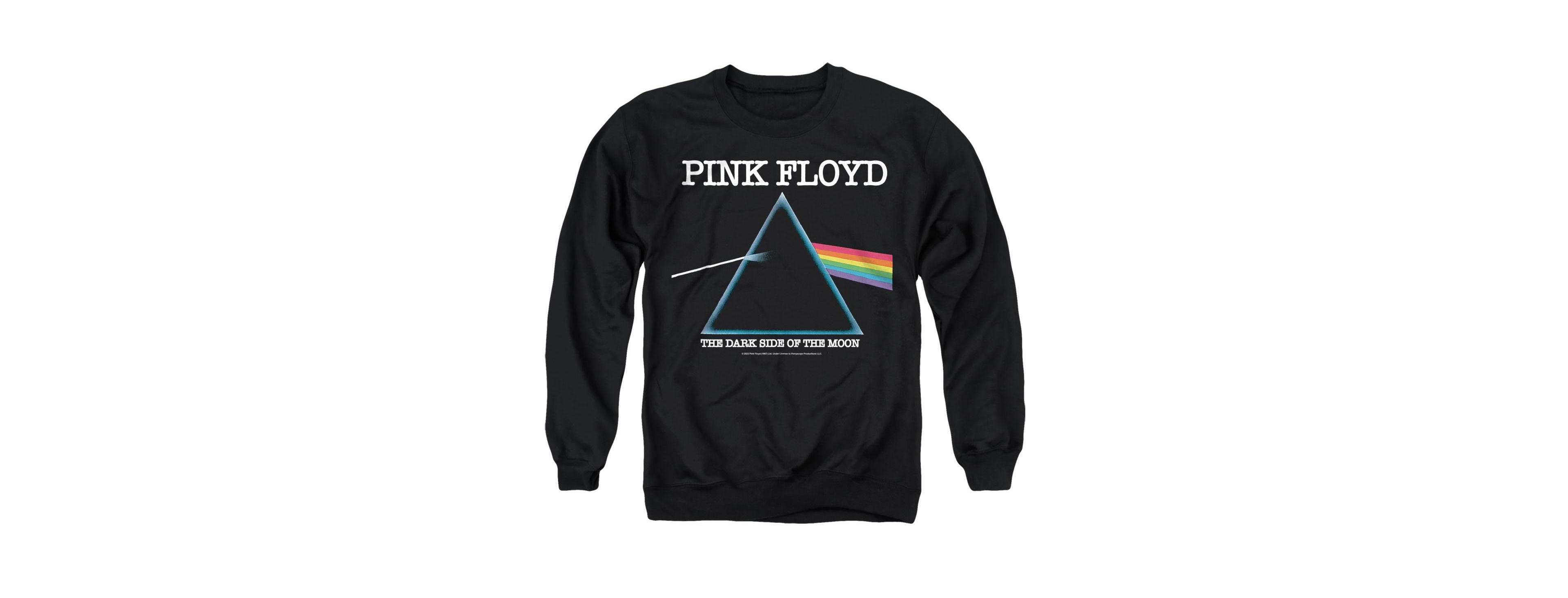 Pink Floyd Men's Dark Side Cover Graphic Classic-Fit Crewneck Sweatshirt