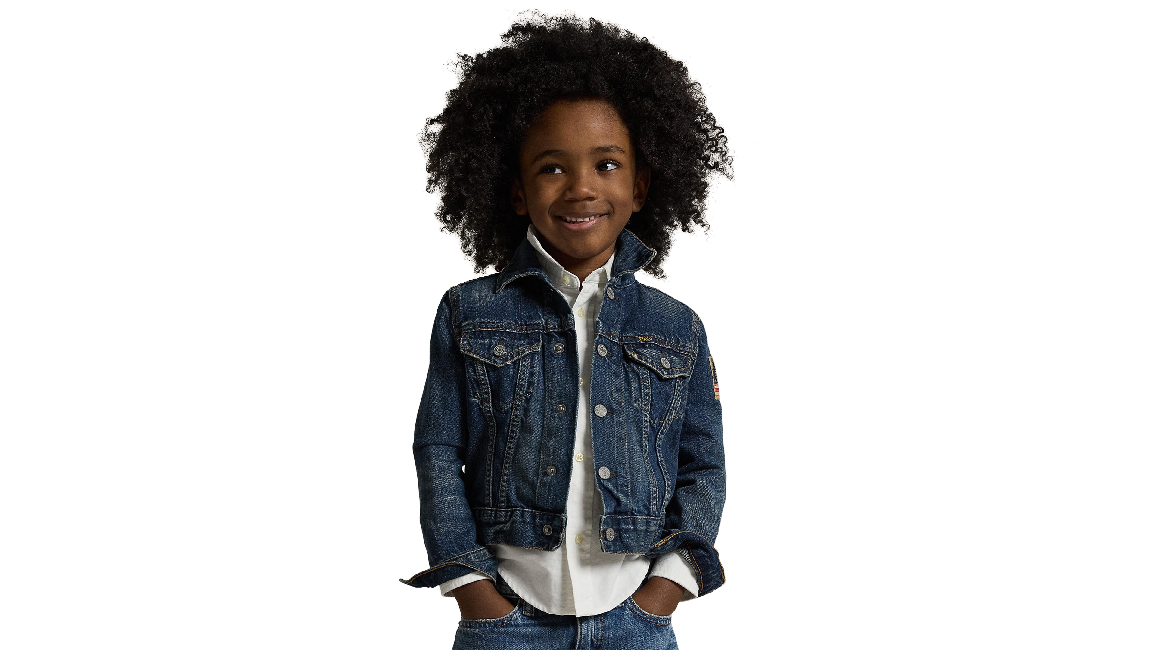 Polo Ralph Lauren Toddler and Little Boys Cotton Denim Trucker Jacket