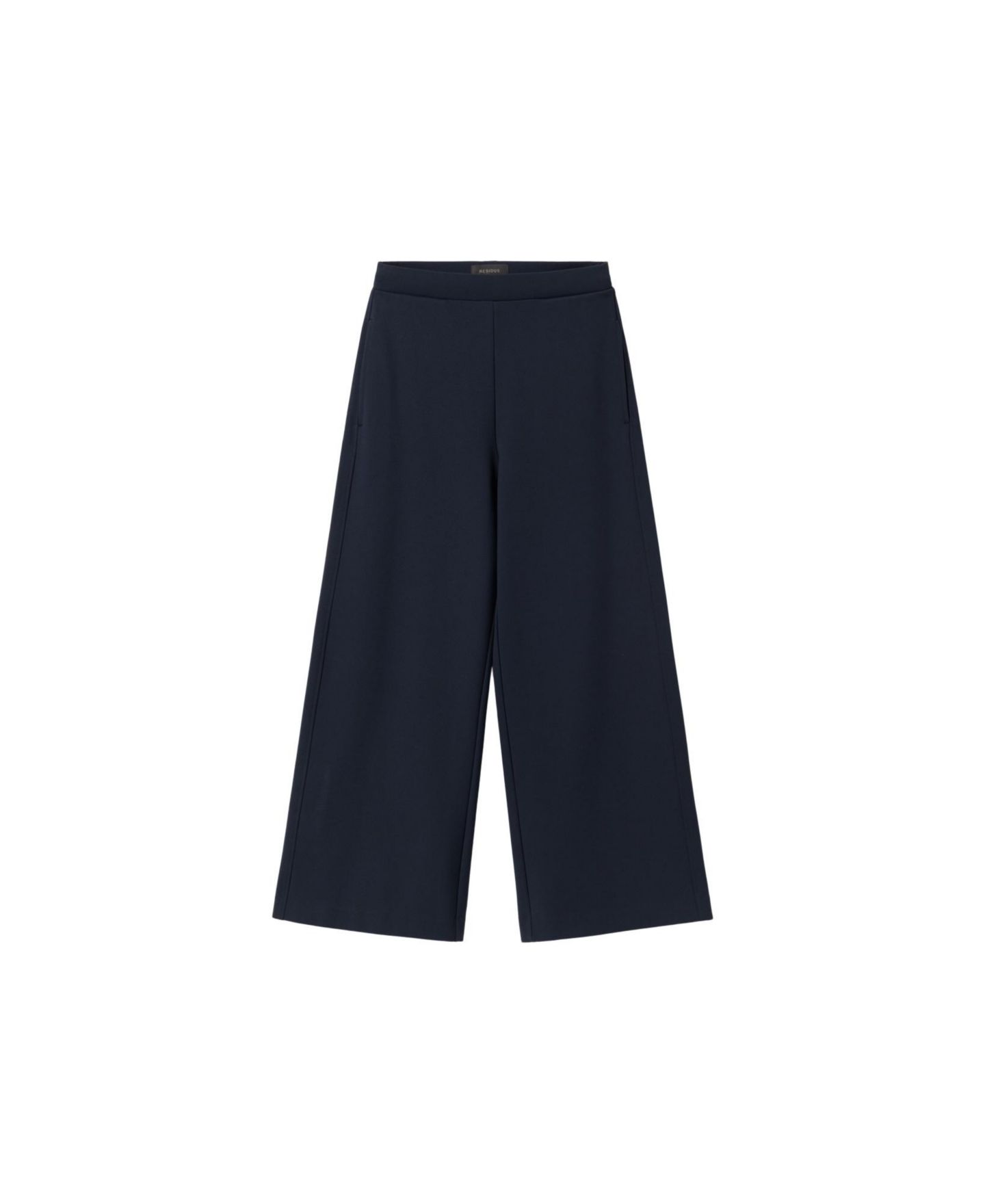 Женские брюки Residus Lottie Wide-Leg Cropped Pull-On, цвет: Тёмно-синий — фото 5