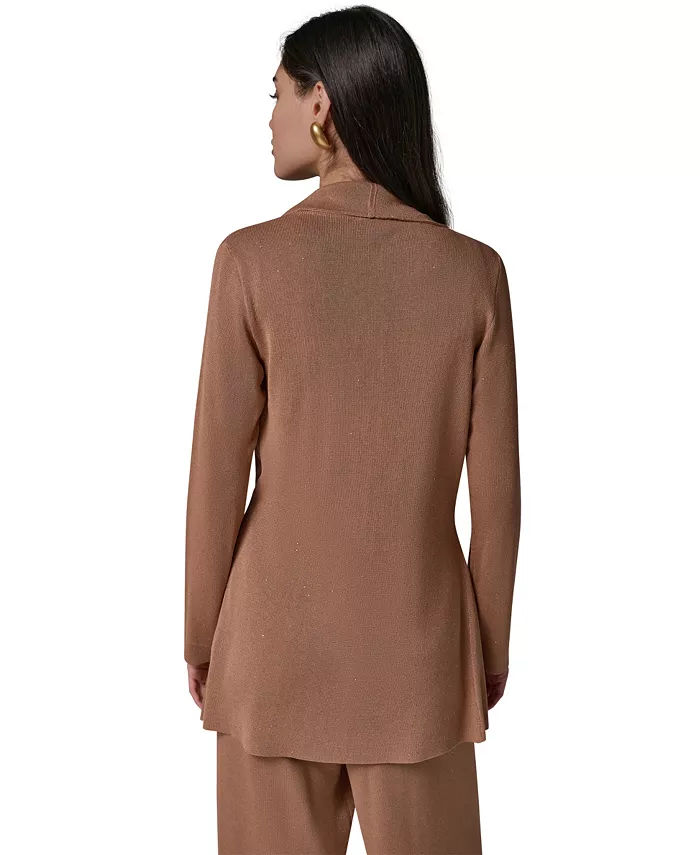 Women's Wrap Long-Sleeve Tie-Front Cardigan - thumbnail 9