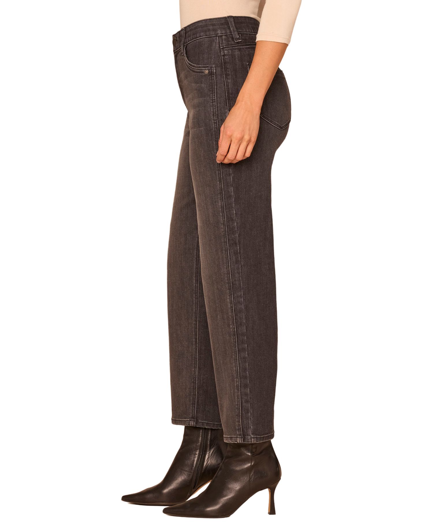 Women's "Ab"solution High-Rise Straight-Leg Jeans