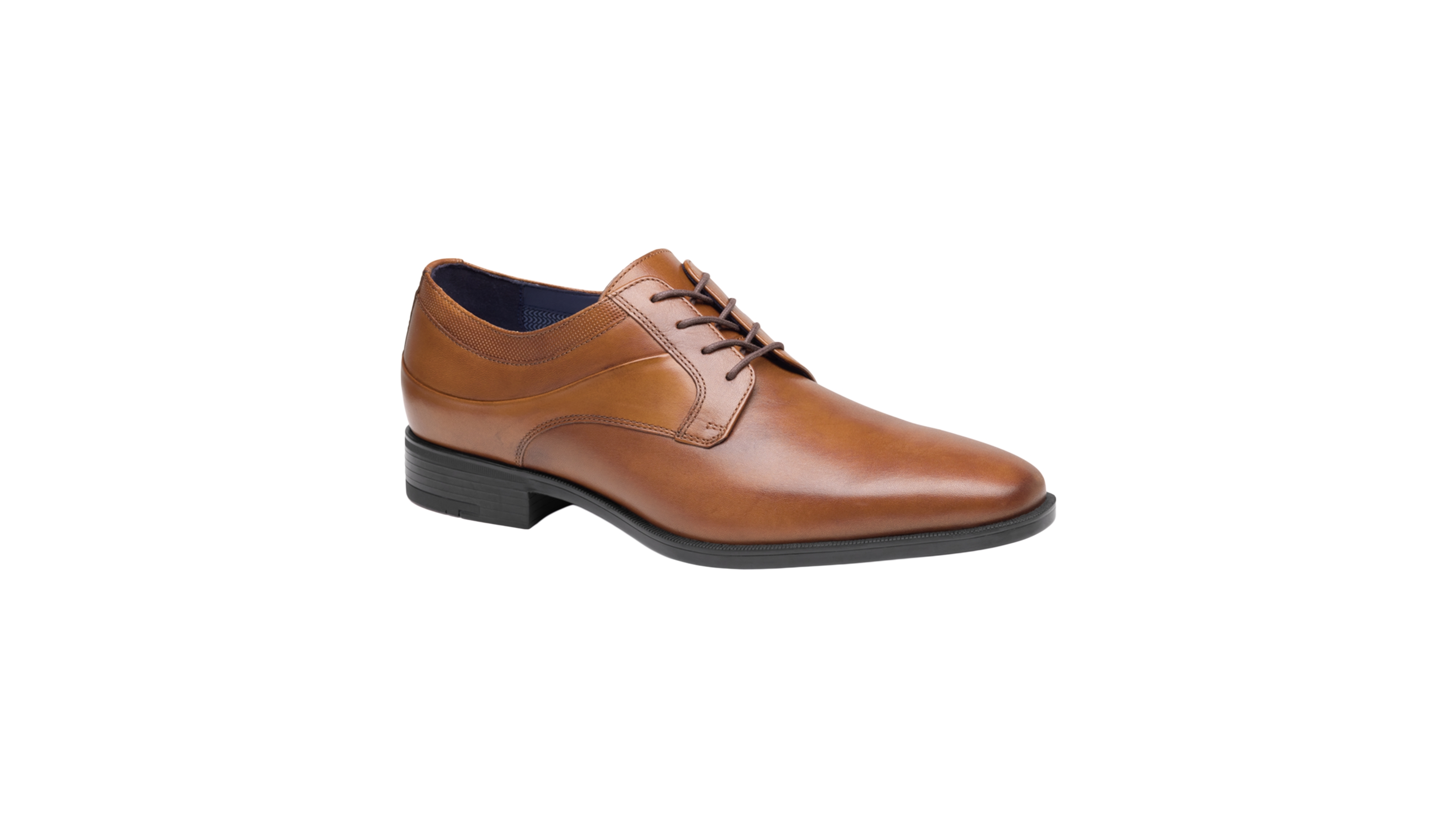 Johnston & Murphy Men's Gibbons Lace-Up Plain-Toe Full-Grain Leather Oxford