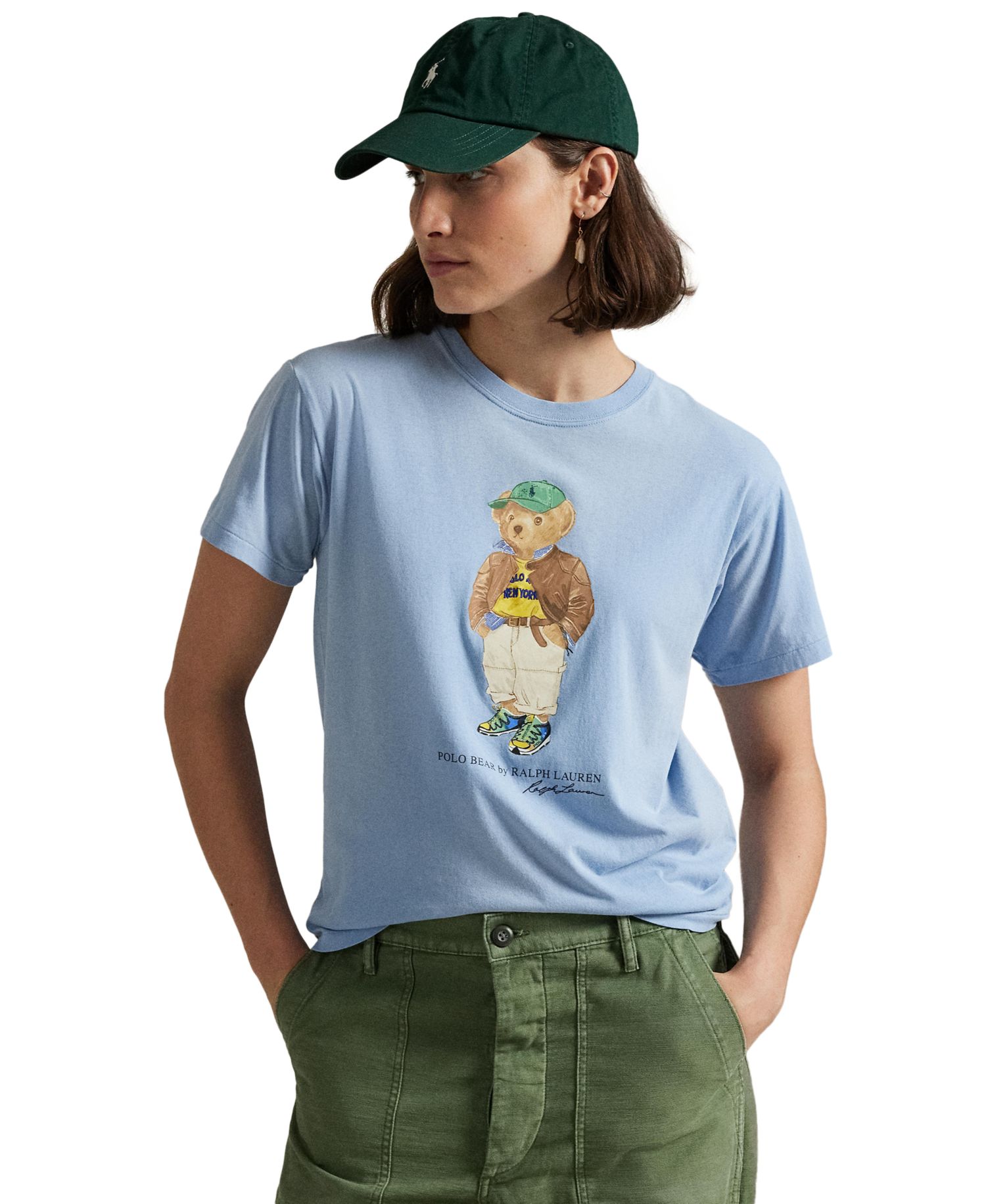 Women's Polo Bear Cotton Jersey Tee