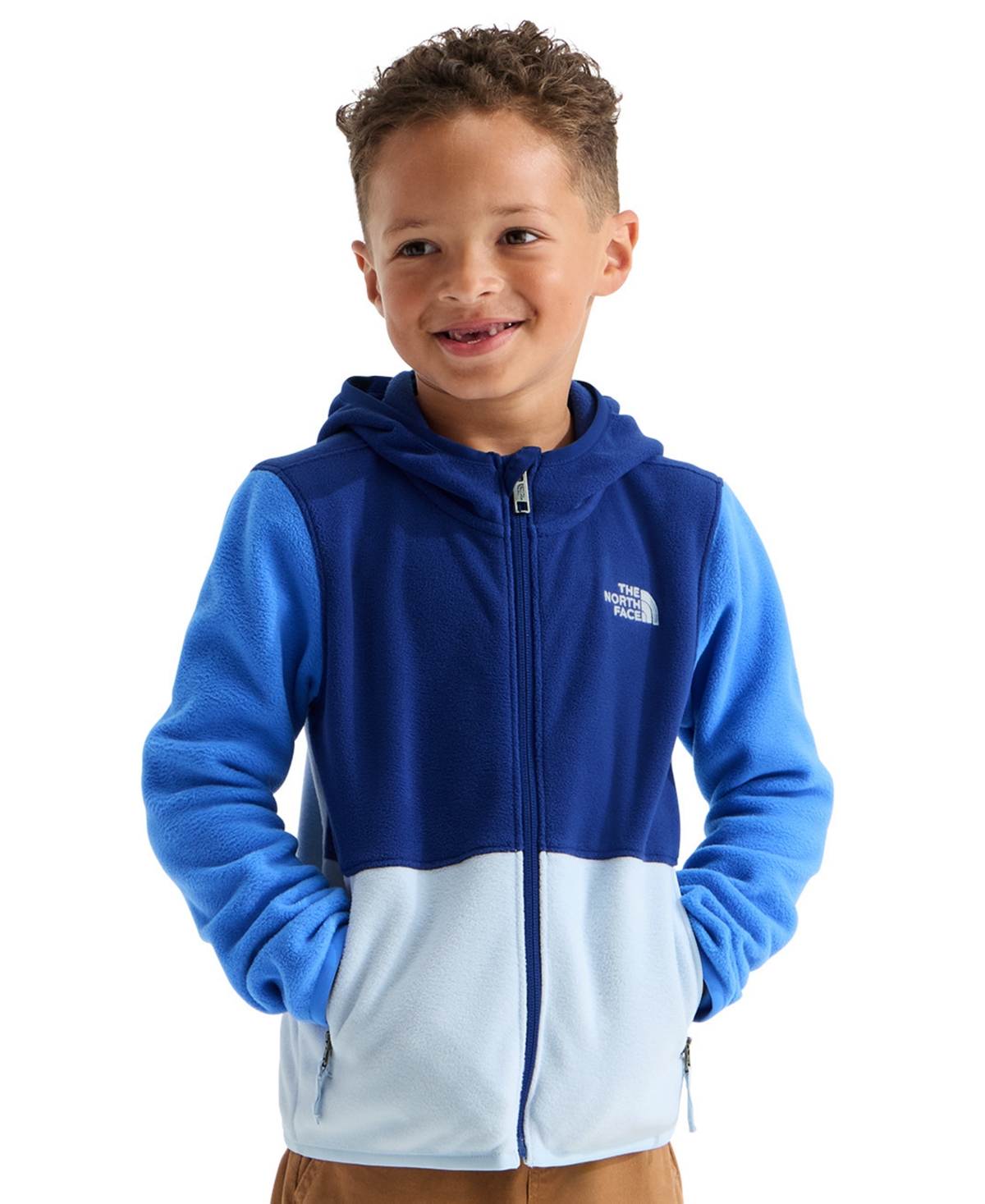 The North Face Boys' and Girls' 2T-7 Glacier Full-Zip Fleece Hoodie