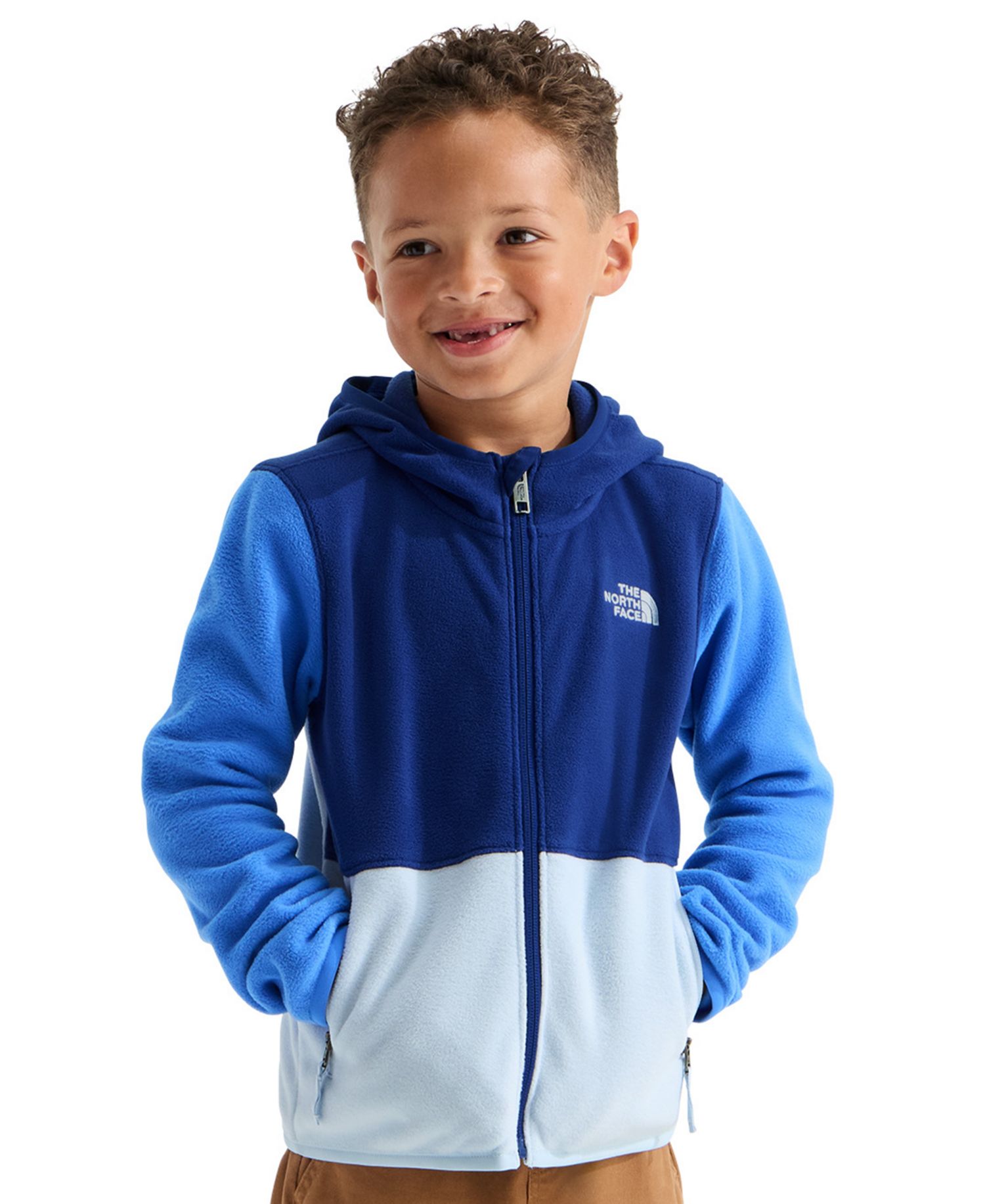Boys' and Girls' 2T-7 Glacier Full-Zip Fleece Hoodie