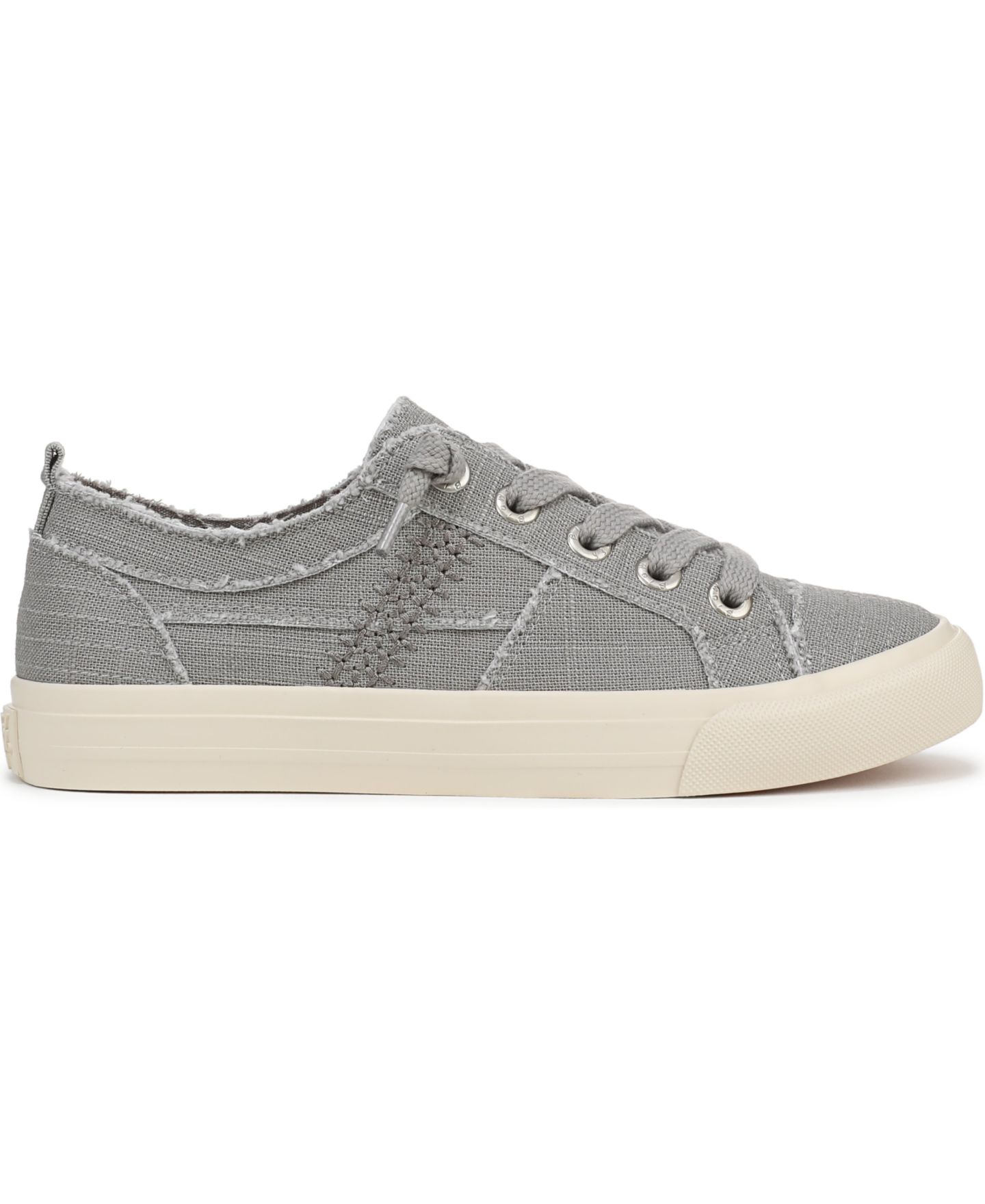 Женские кроссовки Blowfish Malibu Muse Linen Lace-Up, цвет: Серый льняной — фото 2