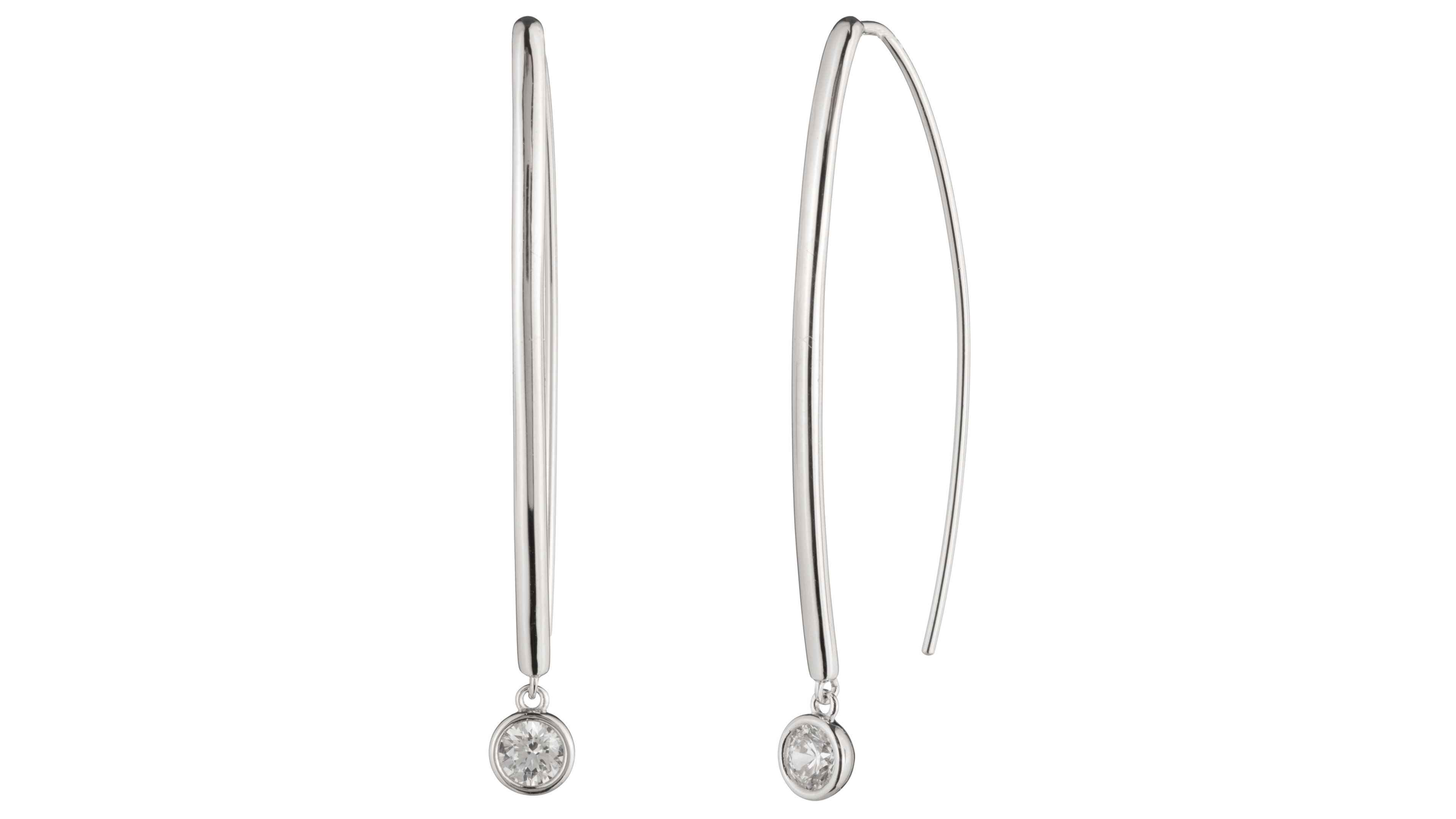 Lauren Ralph Lauren Cubic Zirconia Threader Earrings