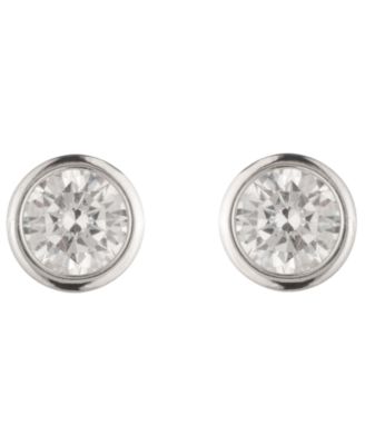 Cubic Zirconia Stud Earrings