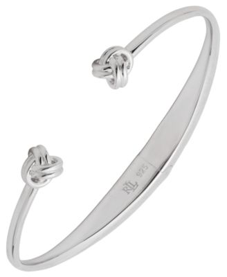 Sterling Silver Knot Cuff Bracelet