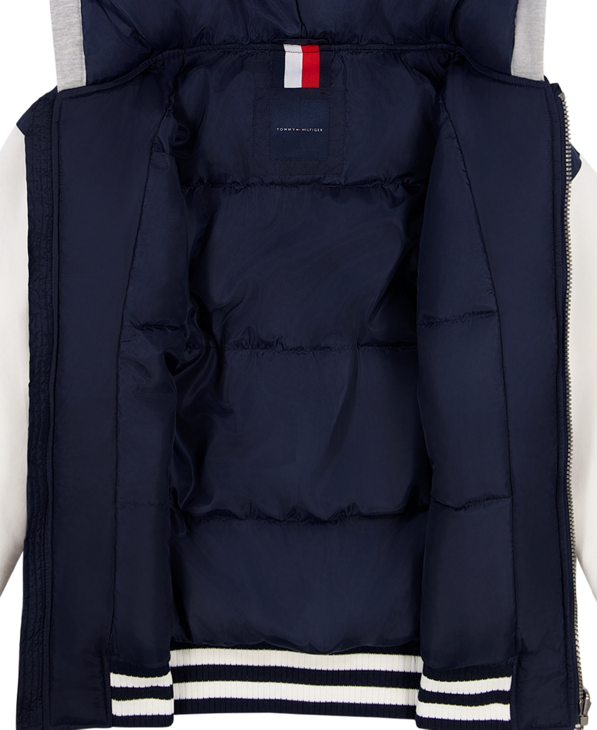 Tommy Hilfiger Boys' 4-20 Hooded Fleece-Lined Bomber Jacket, Created for Macy's