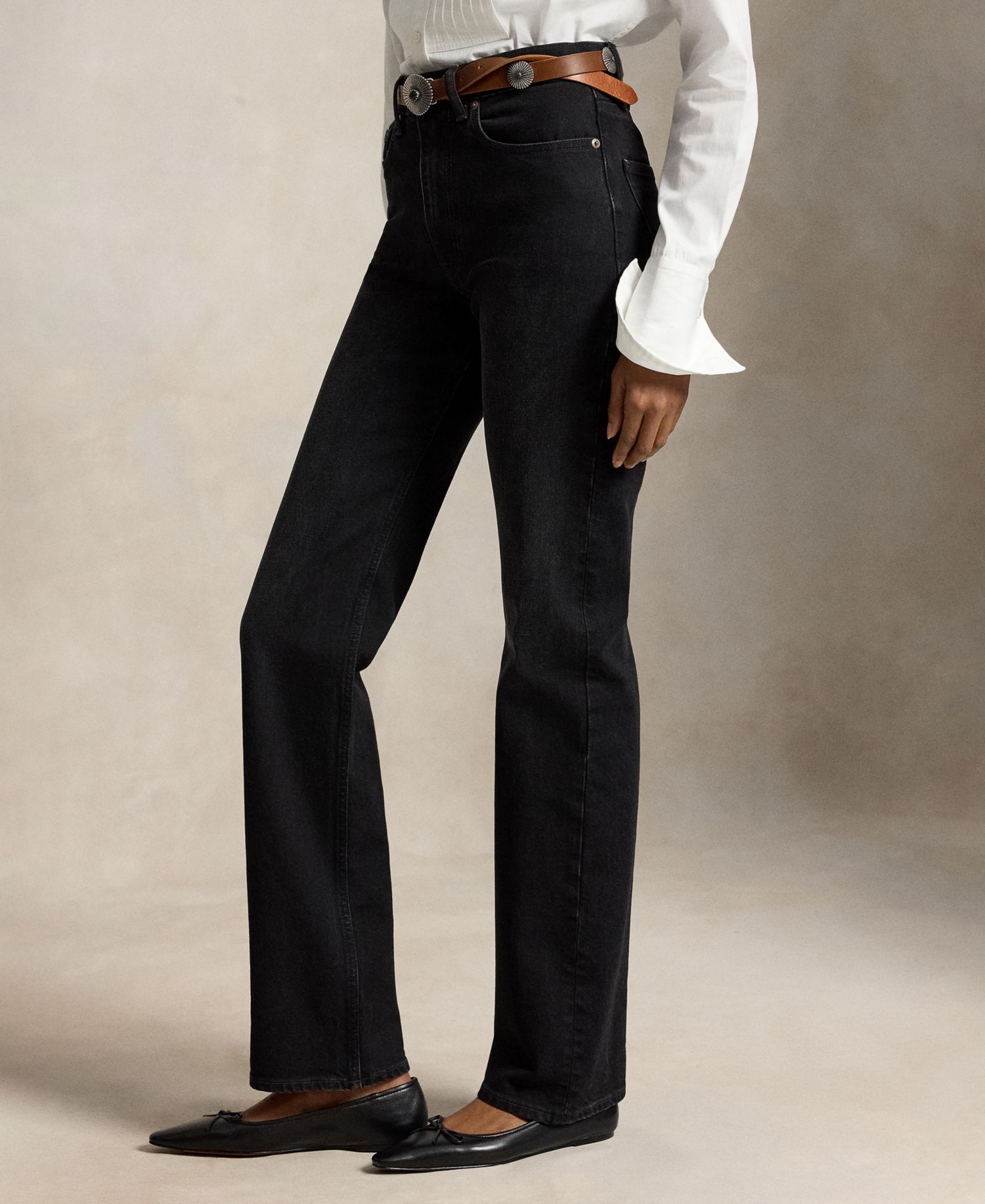 Women's Relaxed Straight High-Rise Jeans