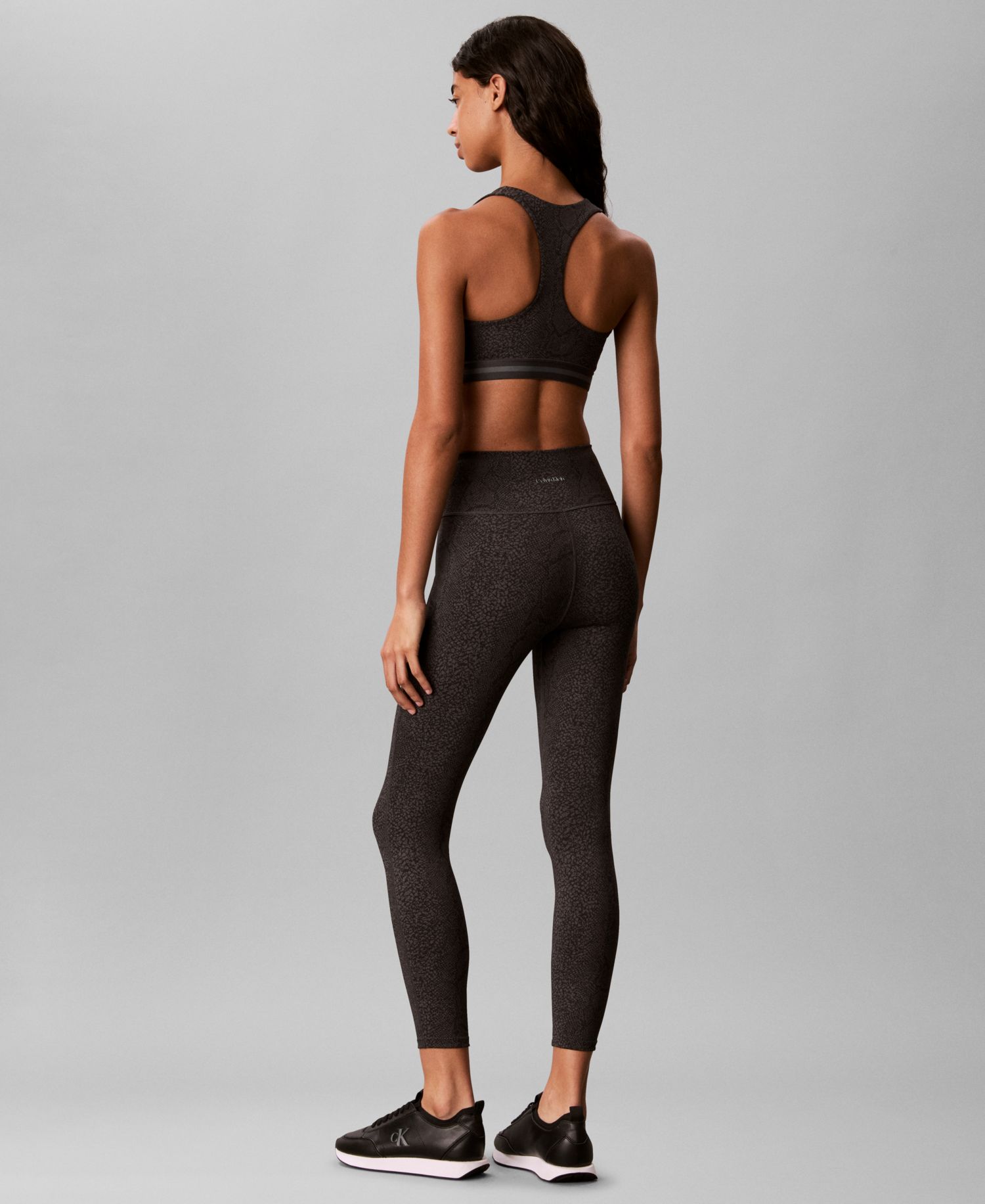 Women's Icon Sport 7/8 Snake-Print High-Rise Leggings