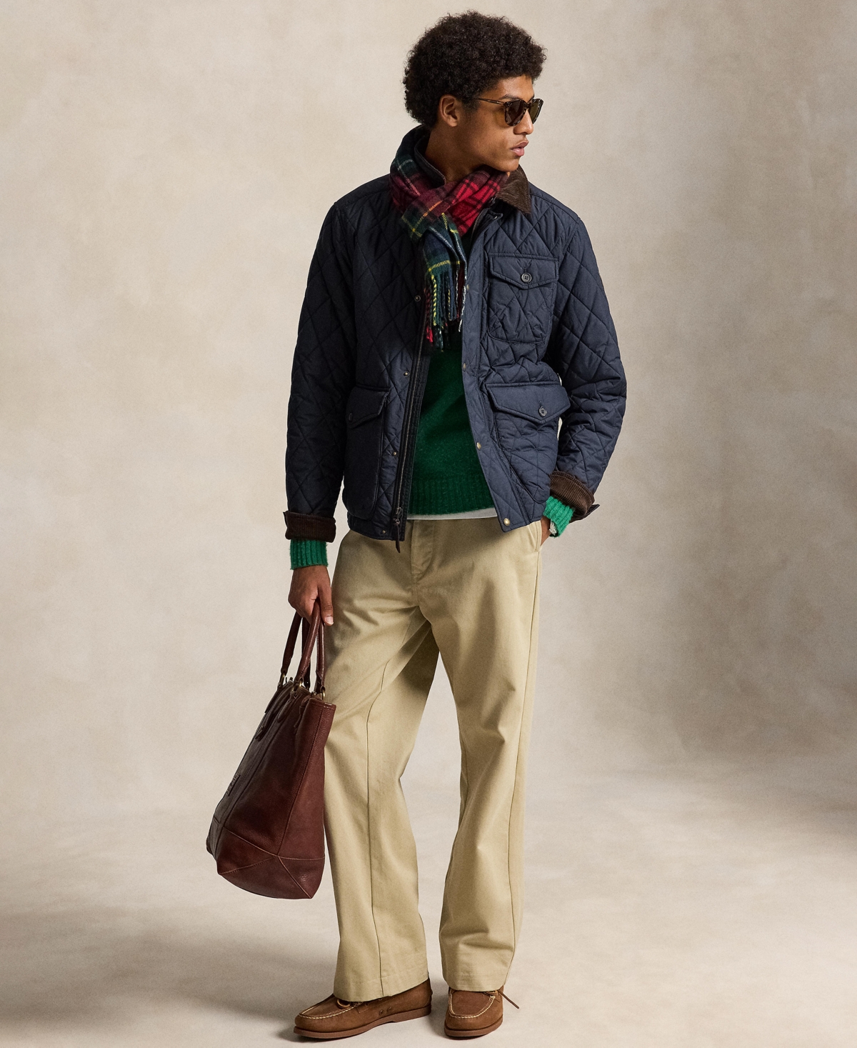 Polo Ralph Lauren Men's Beaton Quilted Water-Repellent Full-Zip Jacket