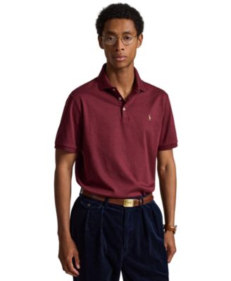 Men's Classic-Fit Soft Cotton Polo Shirt