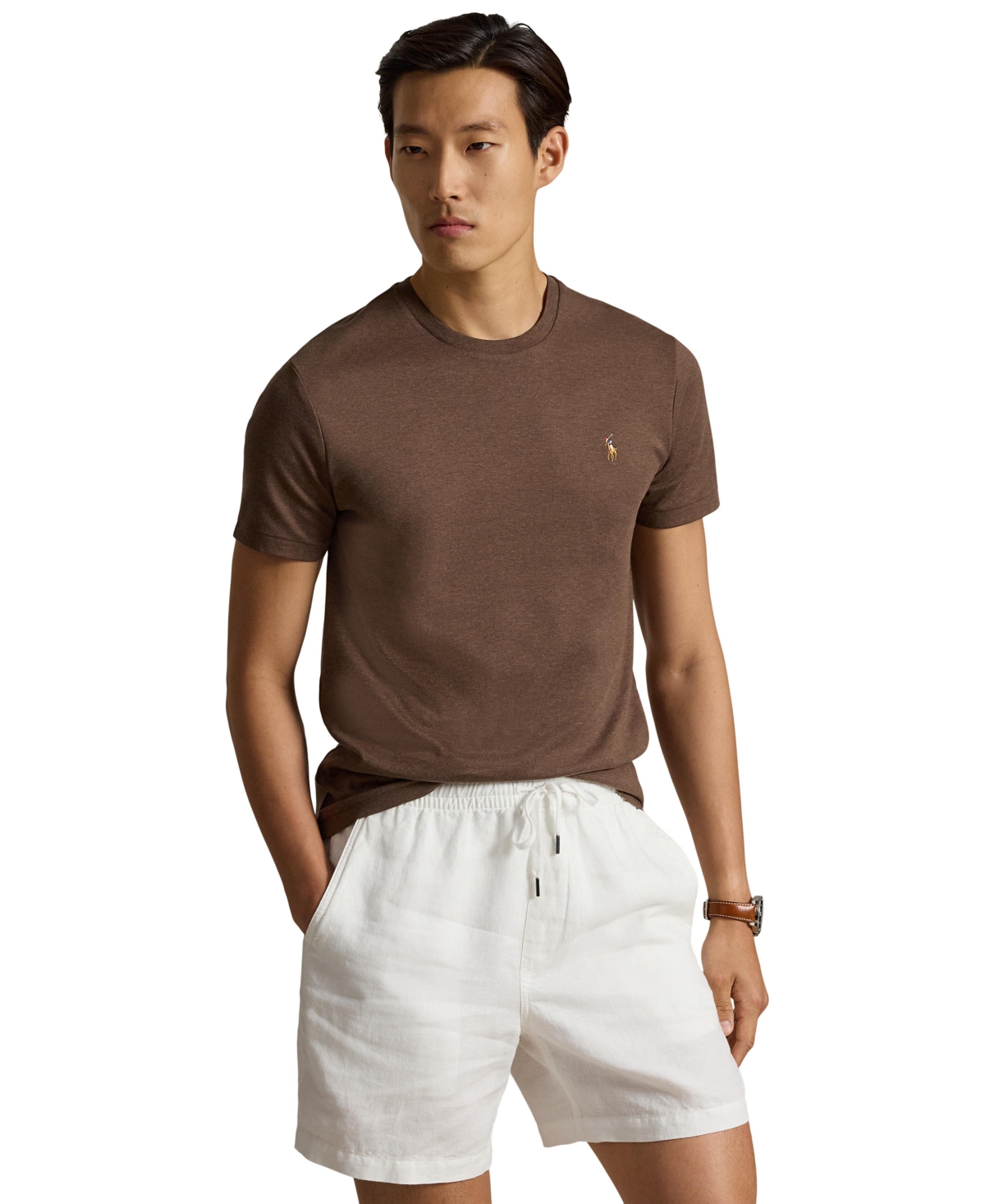 Polo Ralph Lauren Men's Custom Slim-Fit Soft Cotton T-Shirt