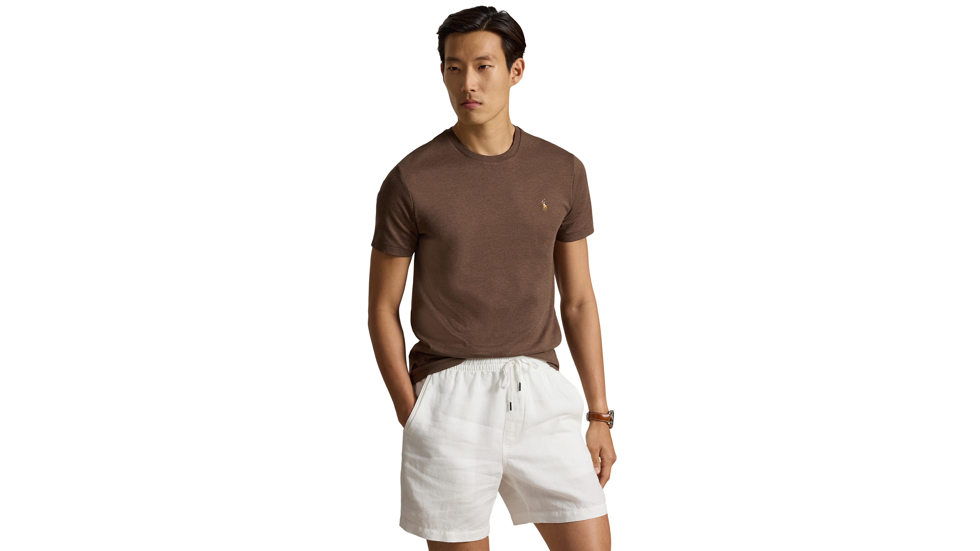 Polo Ralph Lauren Men's Custom Slim-Fit Soft Cotton T-Shirt