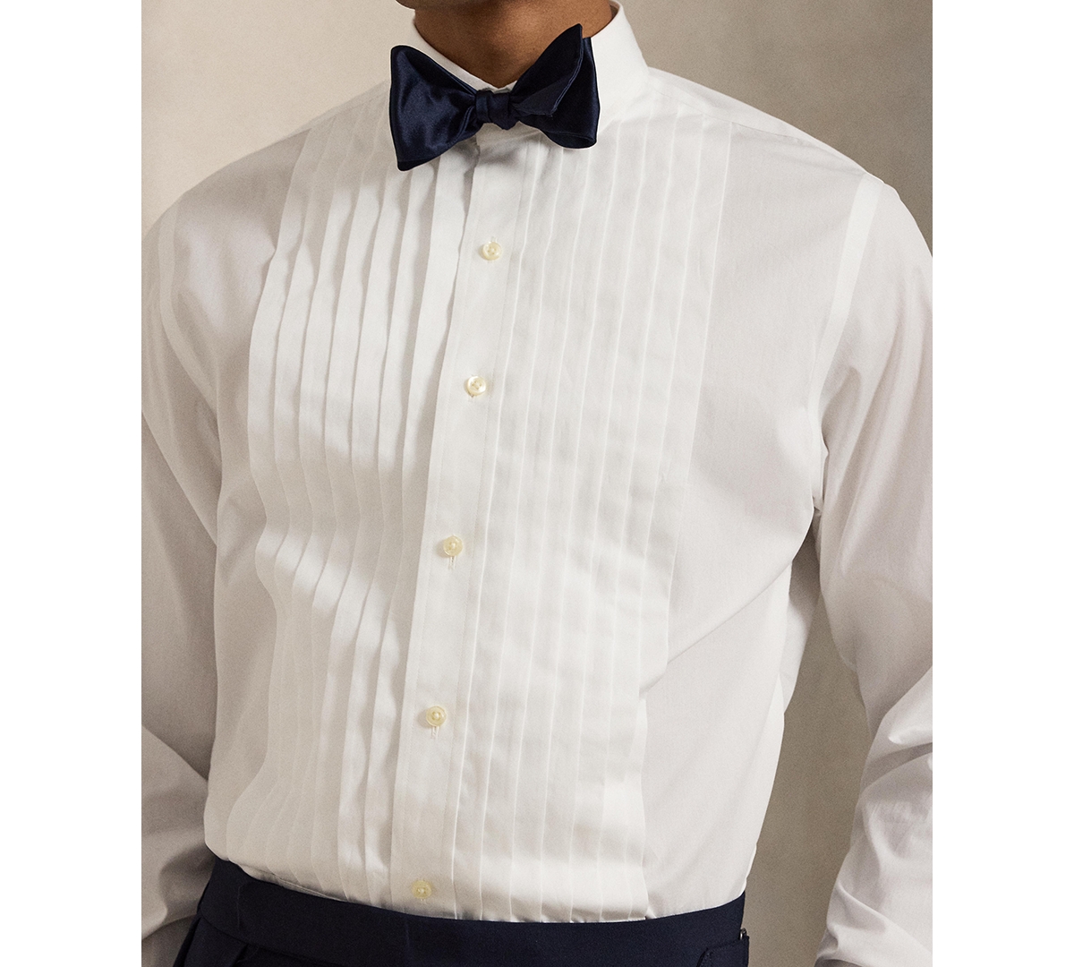 Polo Ralph Lauren Men's Classic-Fit Poplin Tuxedo Shirt