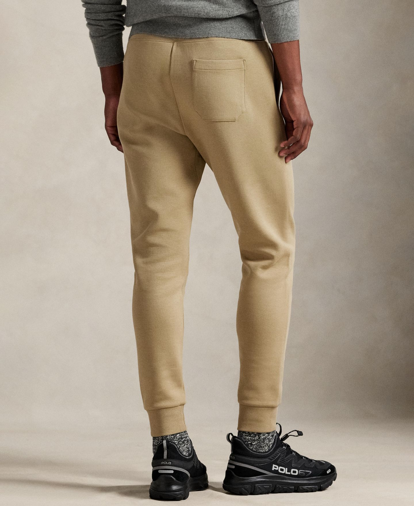Мужские брюки Polo Ralph Lauren Double-Knit Jogger, цвет: Рыжевато-коричневый — фото 4