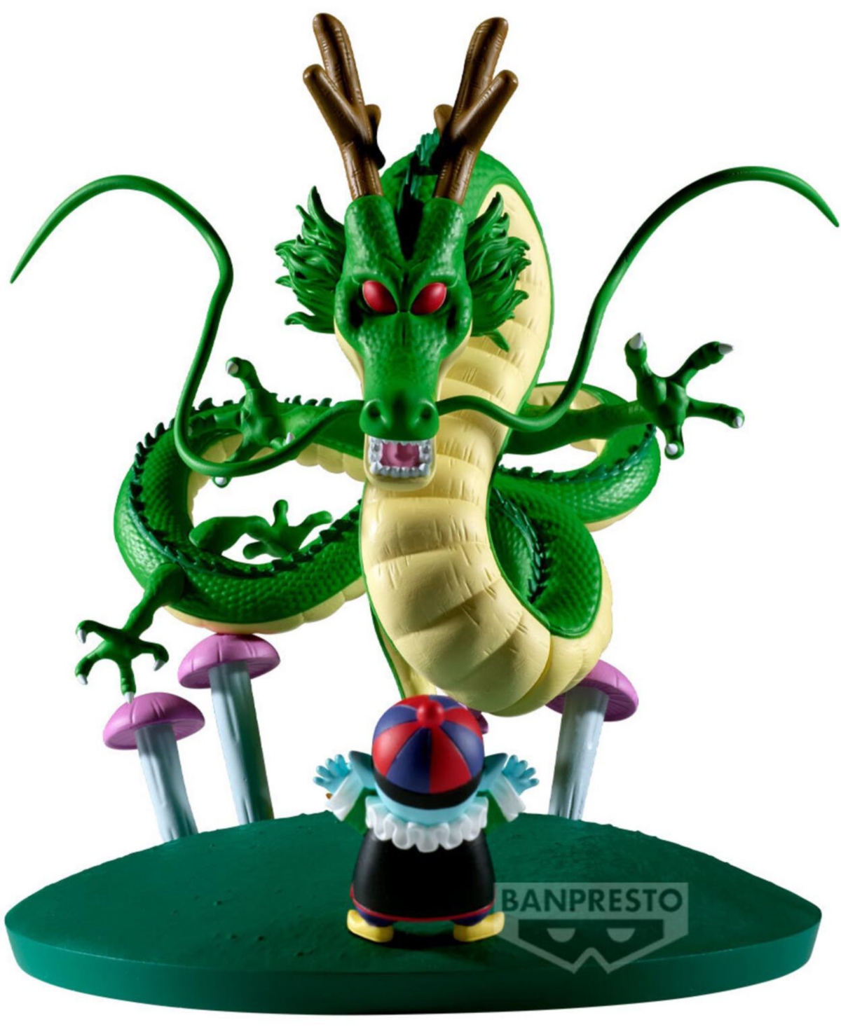 Banpresto Dragon Ball Shenron History Box Glowing Eyes 4.1" Statue, 14 Years & Up