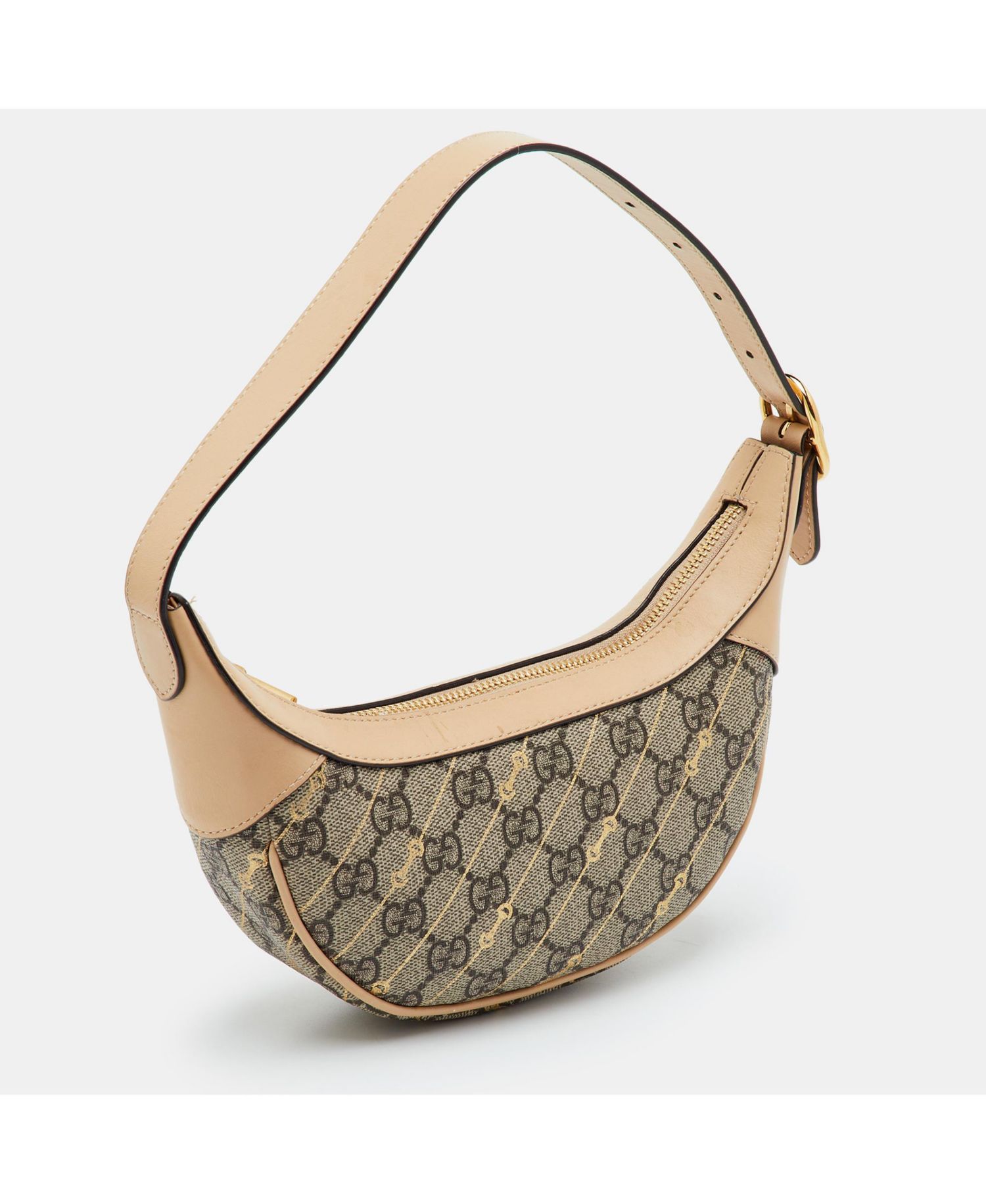 Women's Ophidia GG Horsebit Print Mini Hobo Bag