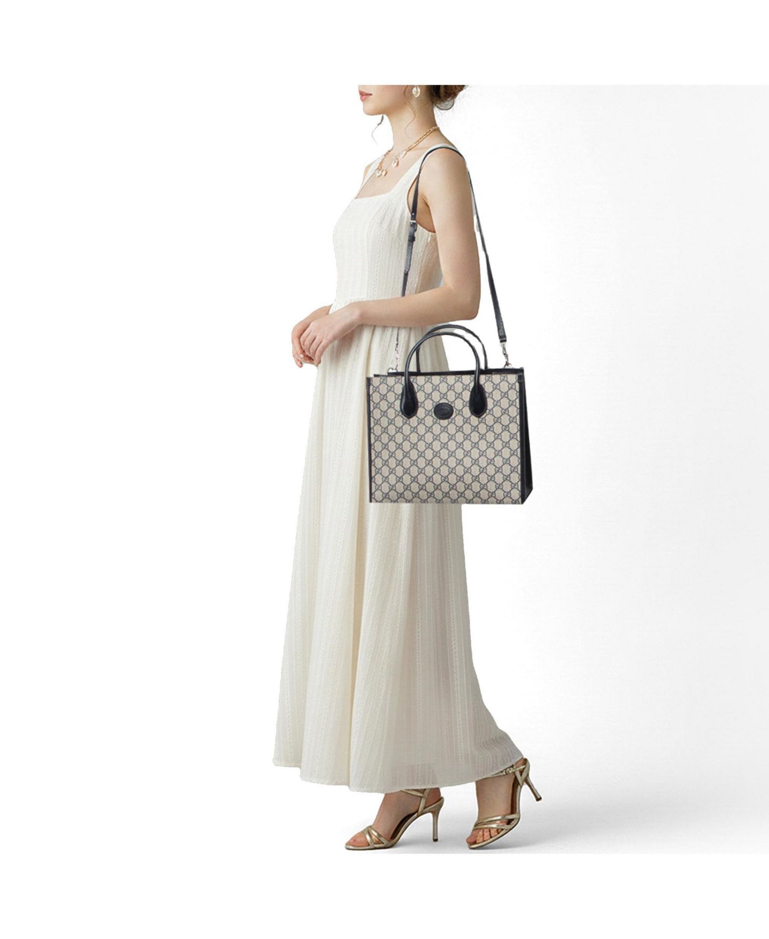 Women's Coated Canvas Tote Bag