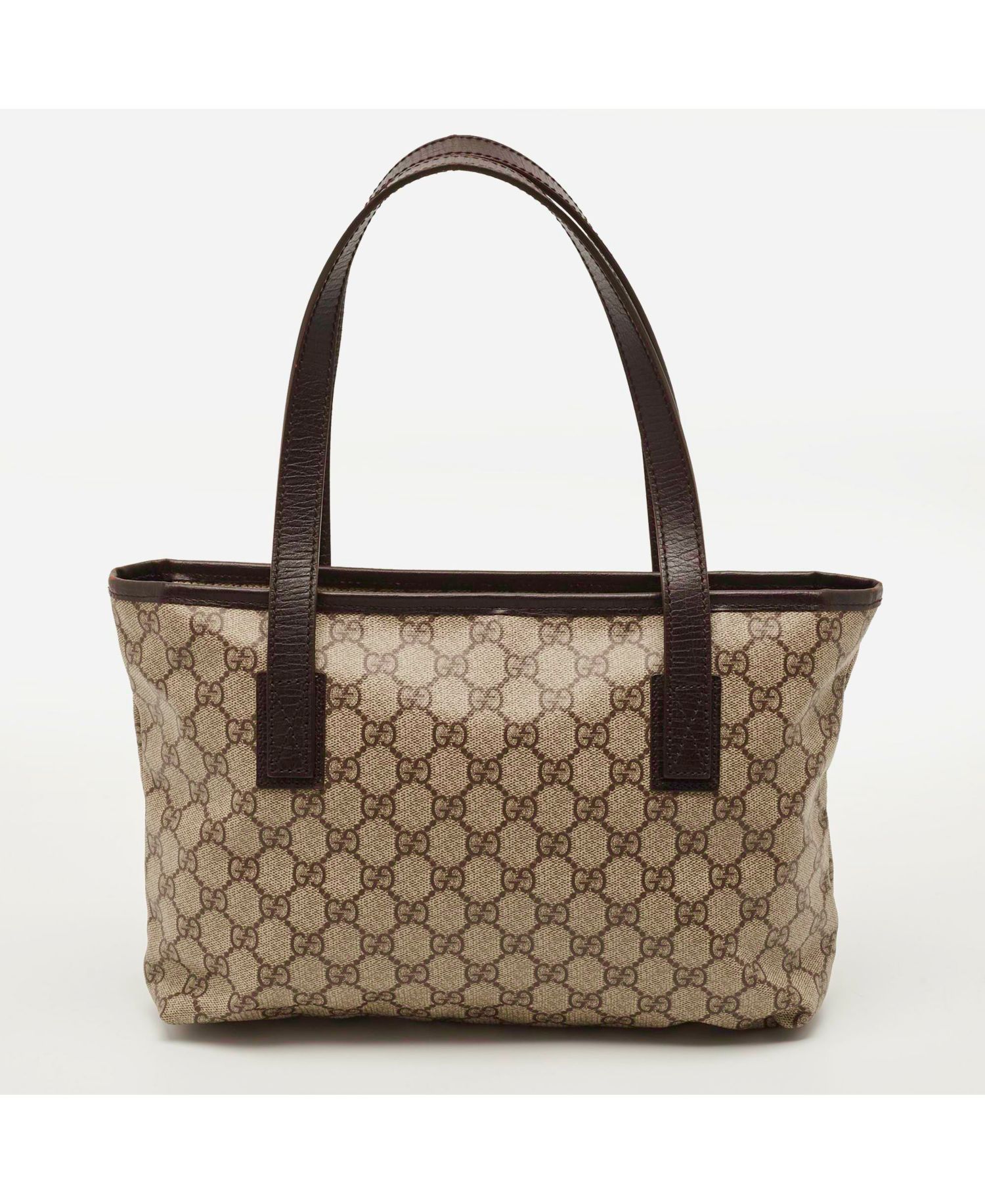 Bamboo Shopper Leather Tote
