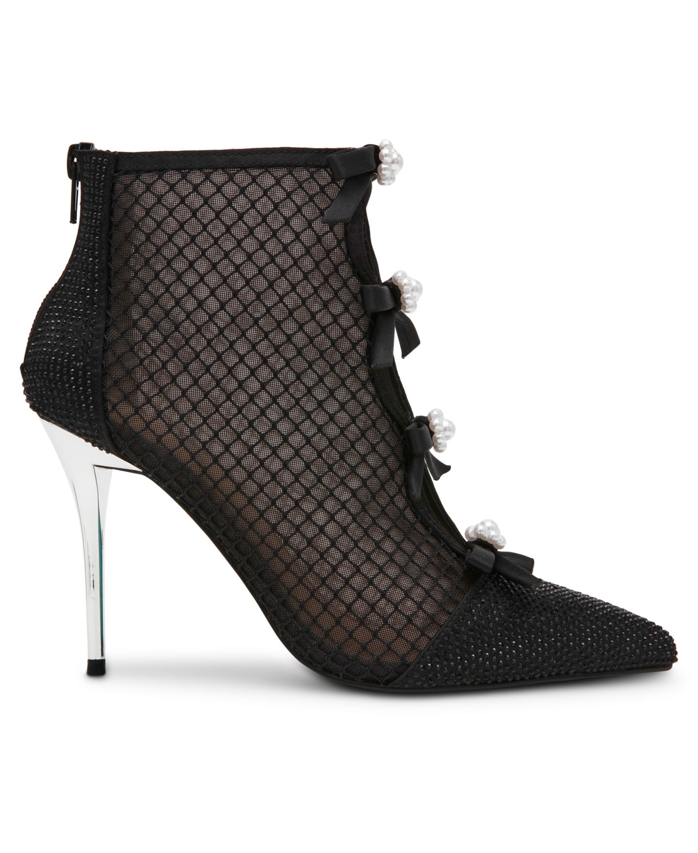 Женские ботинки Betsey Johnson Quin Zipper Dress Booties, цвет: Чёрный — фото 2