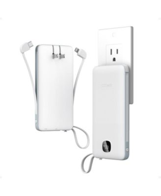 10000mAh PD20W Fast Charging Power Bank for iPhone, Samsung, Google Pixel & Tablets