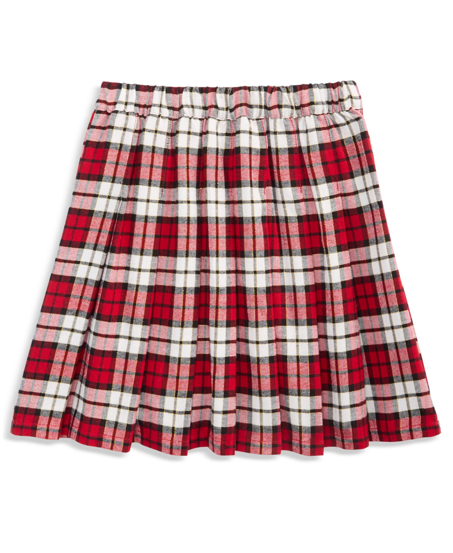 Юбка Epic Threads Pleated Plaid для девочек, цвет: Красный / Белый — фото 3