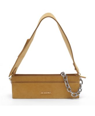 Le Ciuciu Suede and Chain Shoulder Bag