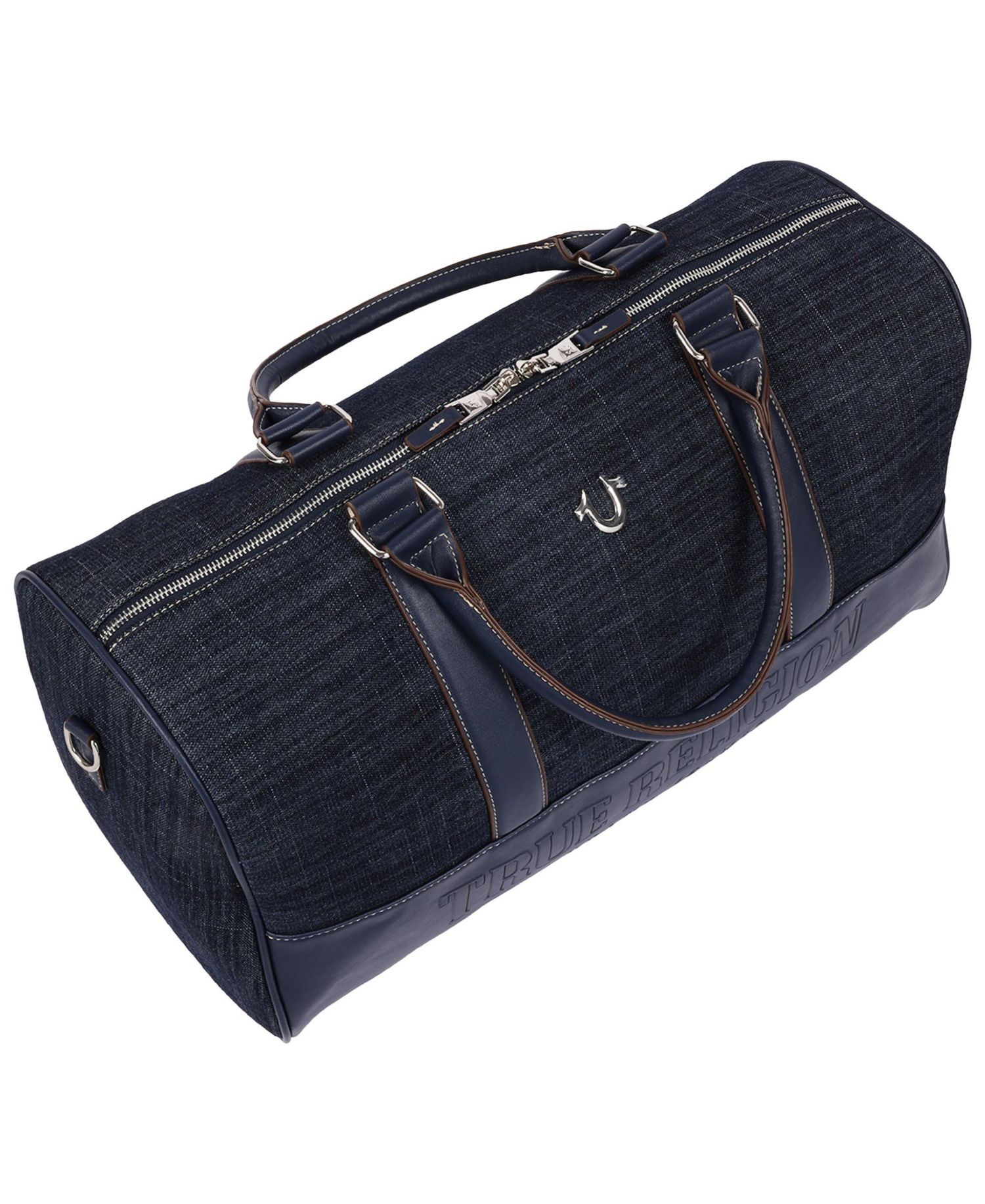 Horseshoe Quilting Denim Weekender Duffel Bag