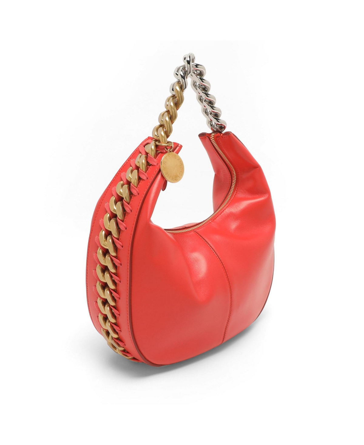 Pre-Owned Stella Mccartney Women's Frayme Small Faux Leather Hobo Bag
