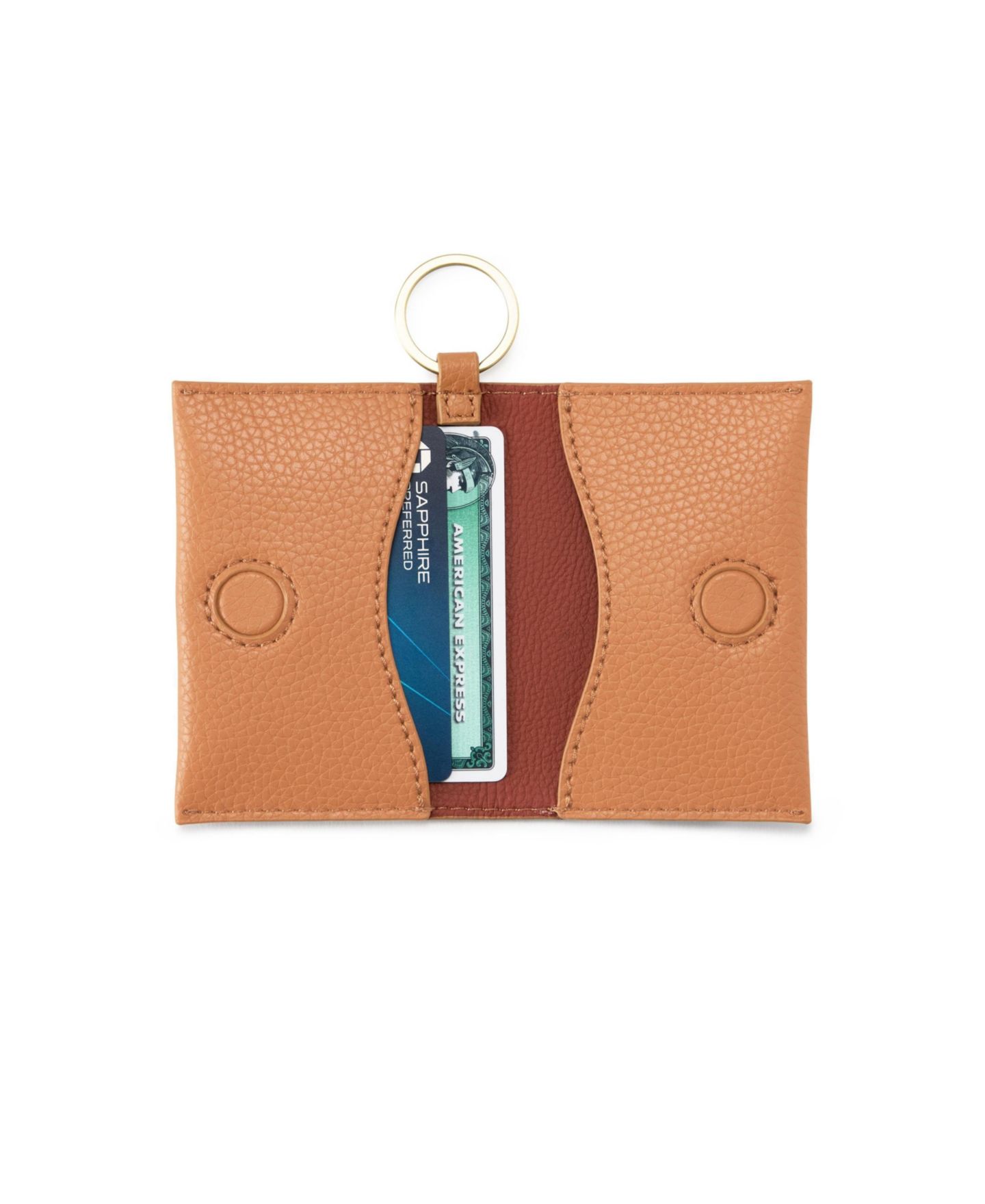 Женский кошелёк HOBO Vida Card Case, цвет: Кокосовый ракушечный — фото 3
