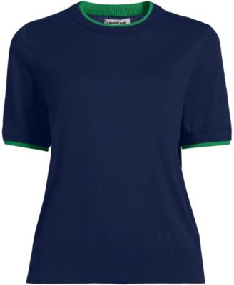 Plus Size Drifter Lite Double Trim Tee Sweater