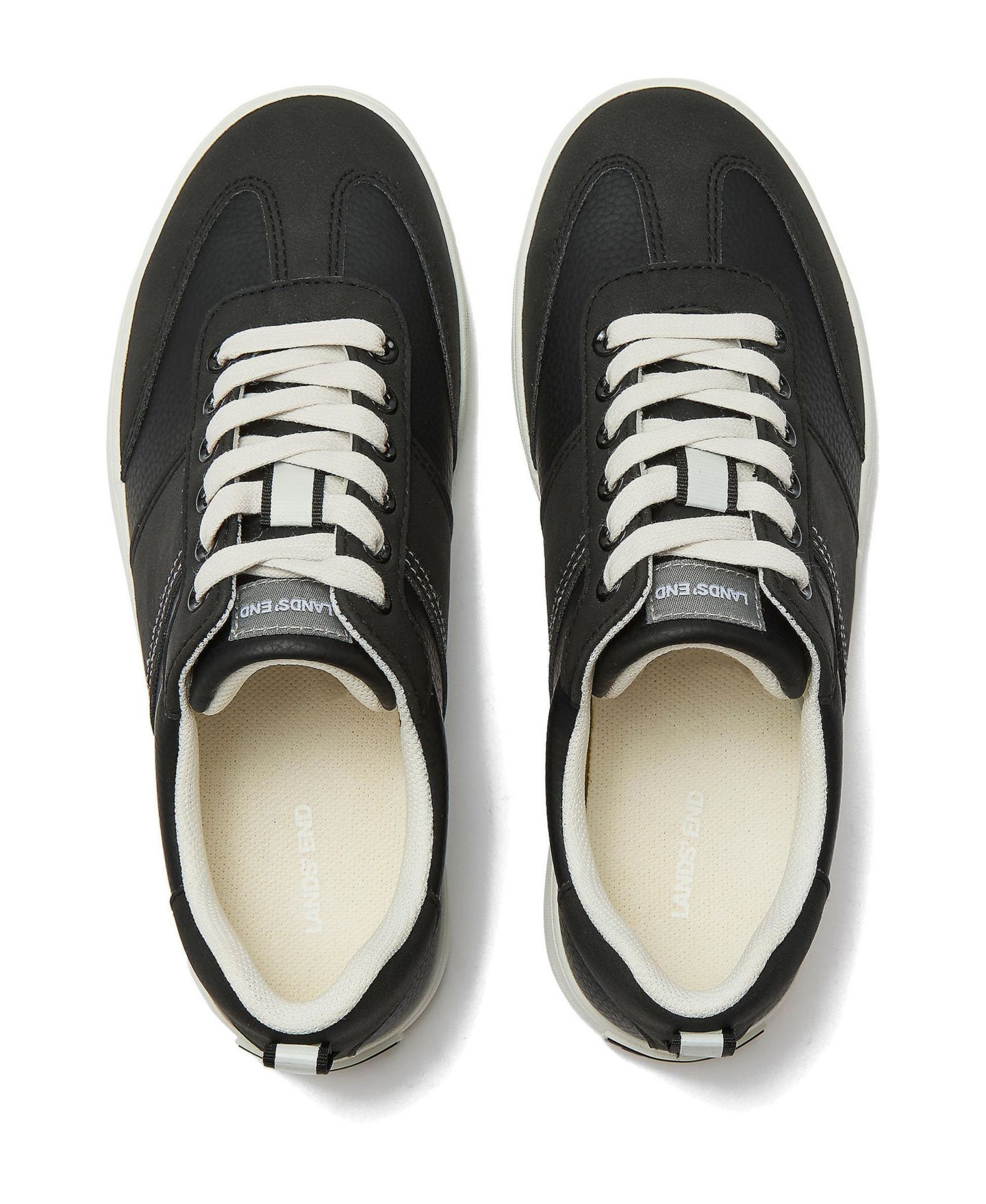 Женские кроссовки Lands' End Tribeca Low Top, цвет: Чёрный — фото 2