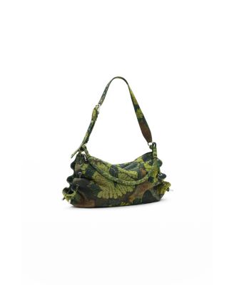 Women's Large Printed Bag M C Lacroix